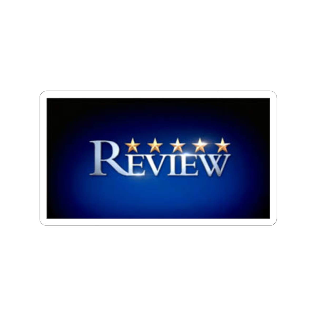 Review Sticker Stickers - Official Stickers merchandise