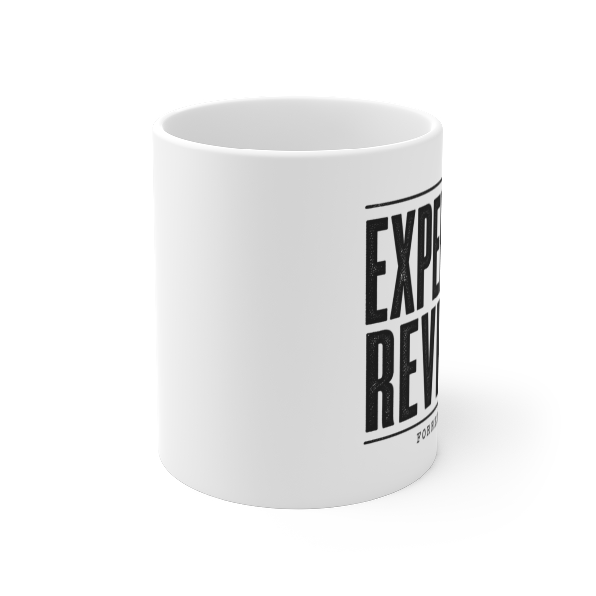 Review "Experience Reviewer" White Mug - alternate angle 1, merchandise