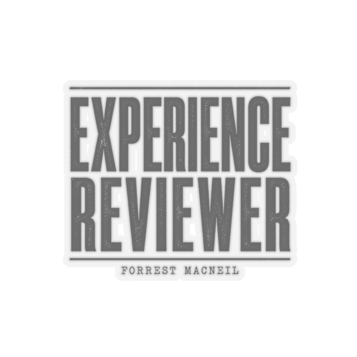 Review "Experience Reviewer" Sticker