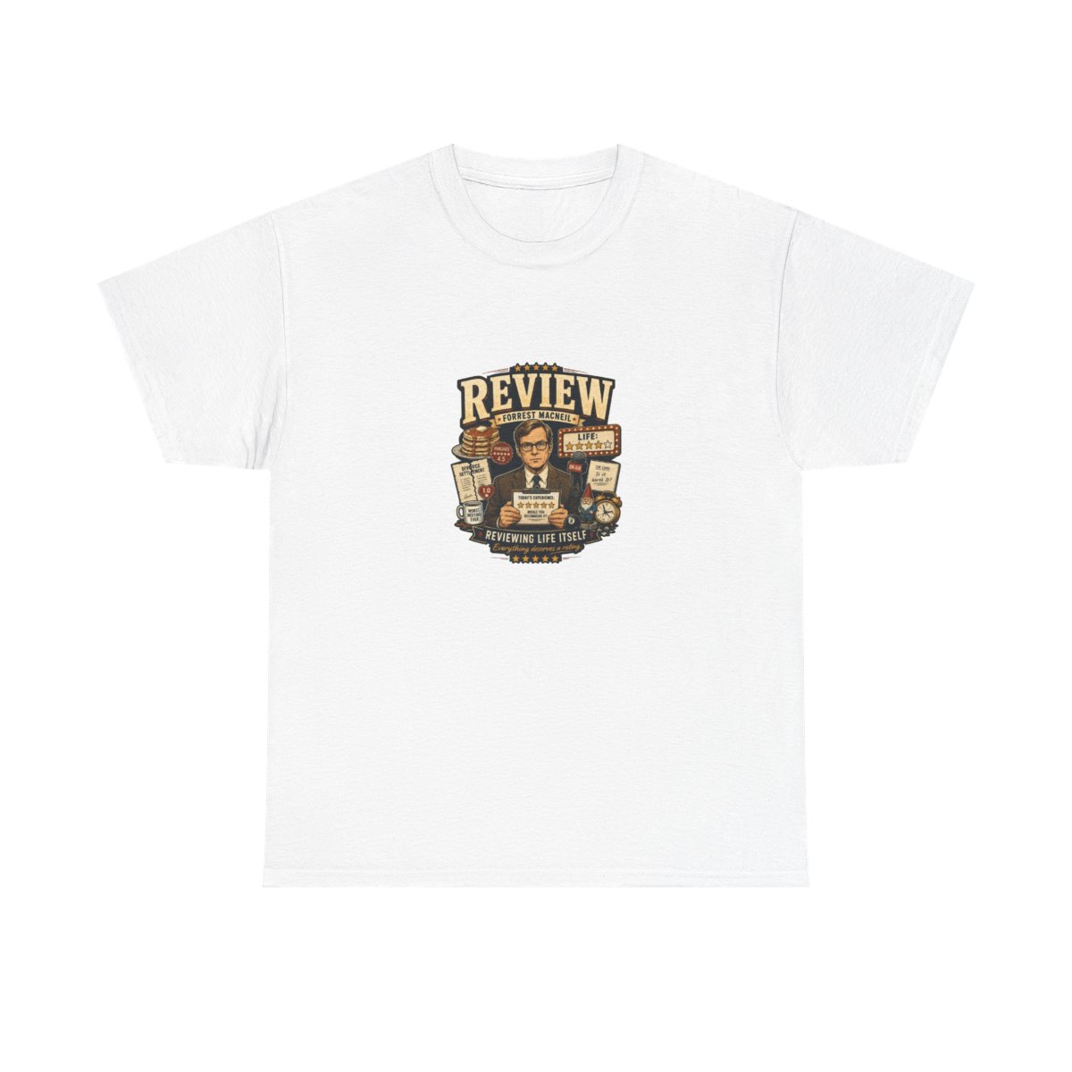 Review Heavy Cotton Tee - Official t-shirts merchandise
